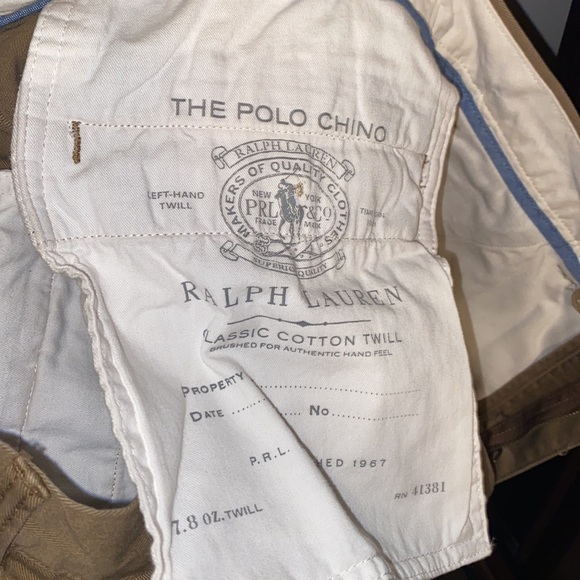Polo by Ralph Lauren Chinos size 32-30 - Picture 4 of 5
